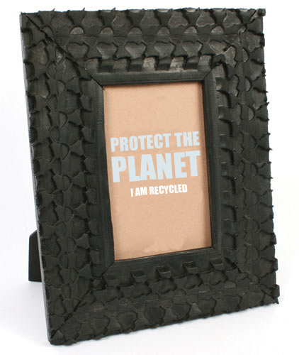 Recycled Tyre Photo Frame